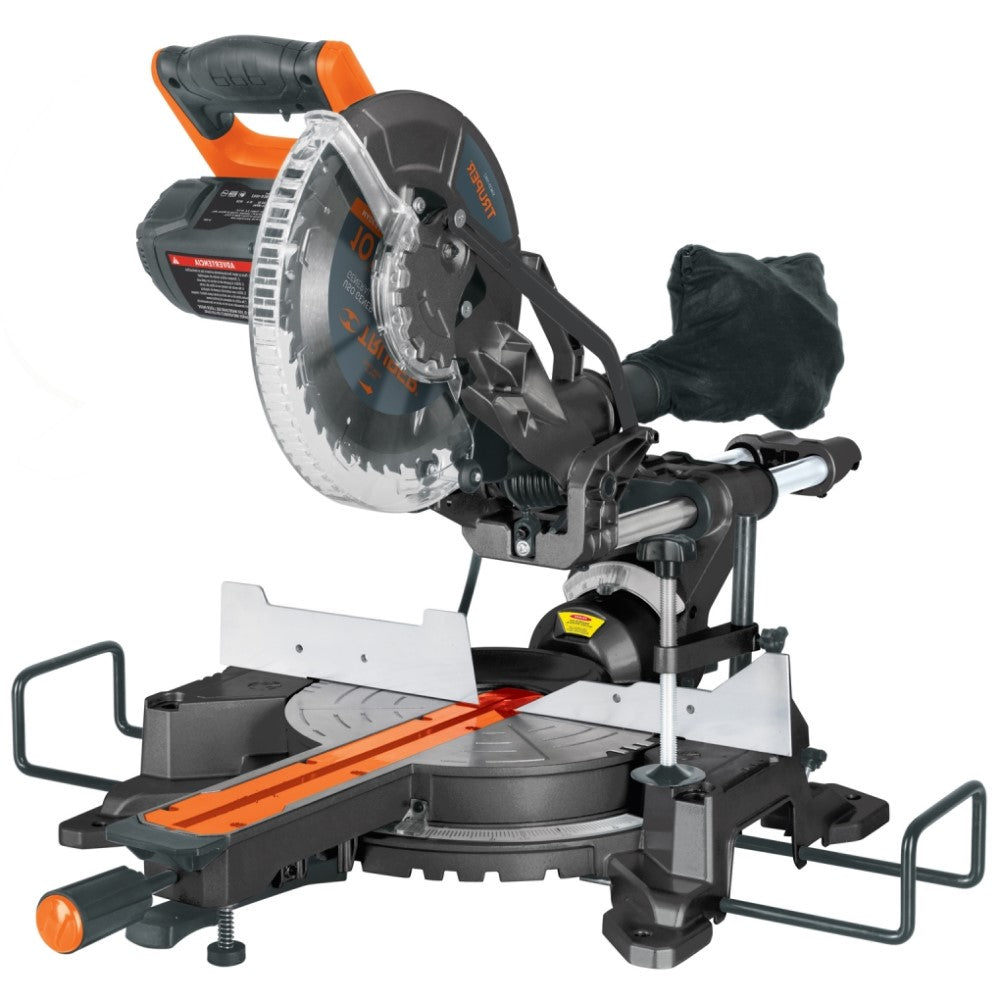 SIERRA DE INGLETE 10" DE 1900W TELESCOPICA COMPUESTA TRUPER