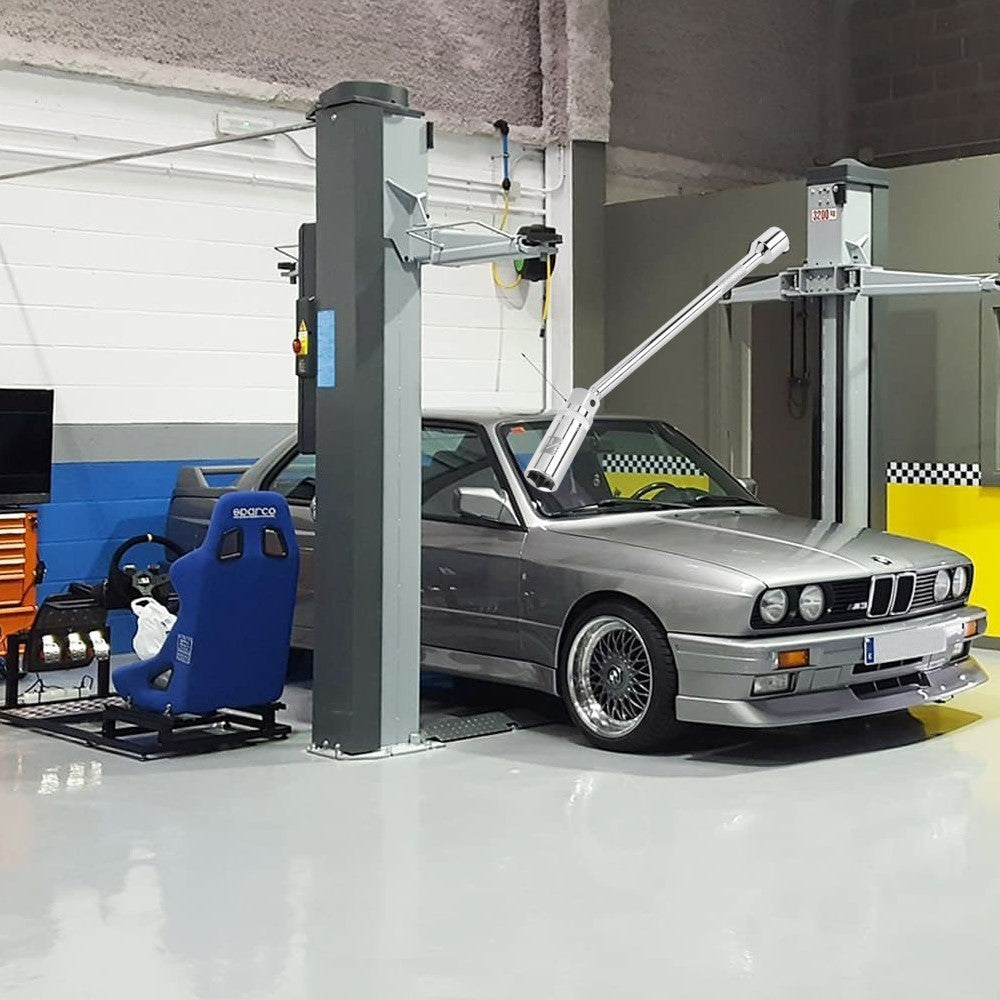 DADO P/BUJIA 5/8" ARTICULADO C/EXTENSION CUADRO 3/8" LARGO 6" 16898 D-3820-BE6 TRUPER