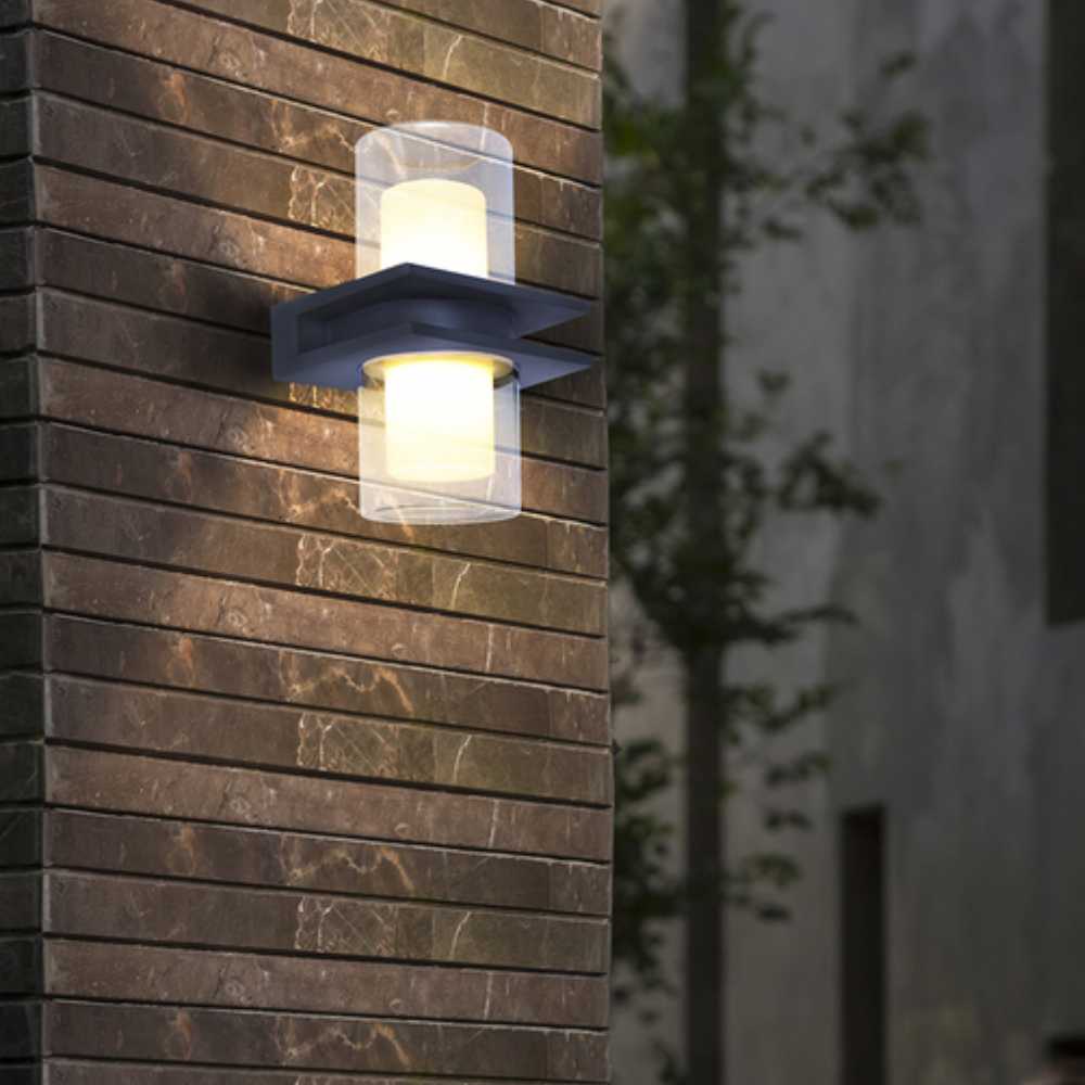 LÁMPARA DE EXTERIOR LED CHORT TECNOLITE PARA SOBREPONER 16.5W LUZ SUAVE CÁLIDA