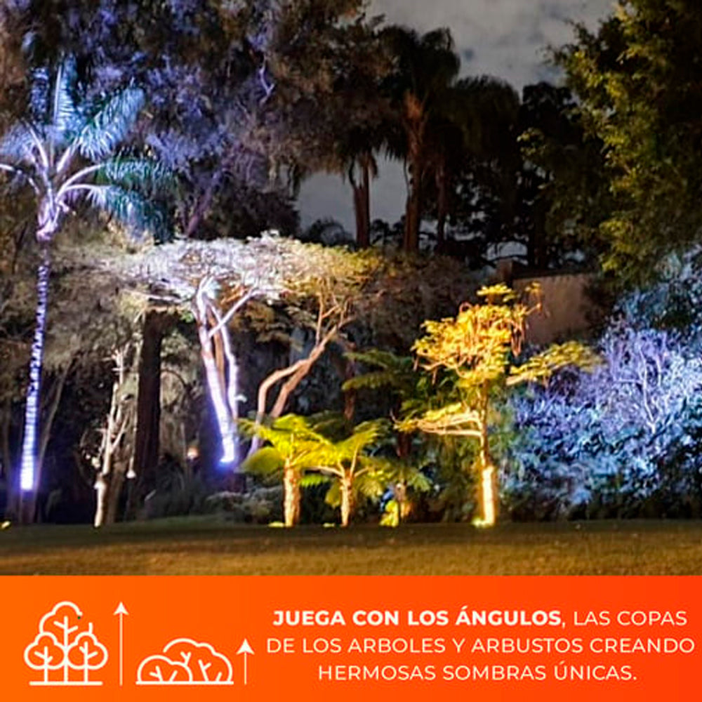 LAMPARA LED PAR38 AZUL 16W100-127VE27