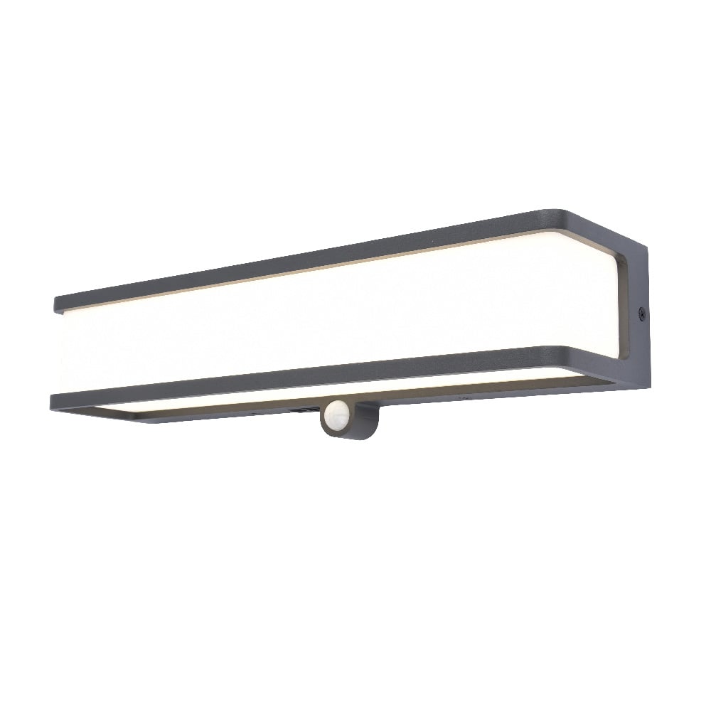 LUMINARIO EXT LED 16.5W 4.2VCD 1000LM 40K GRIS