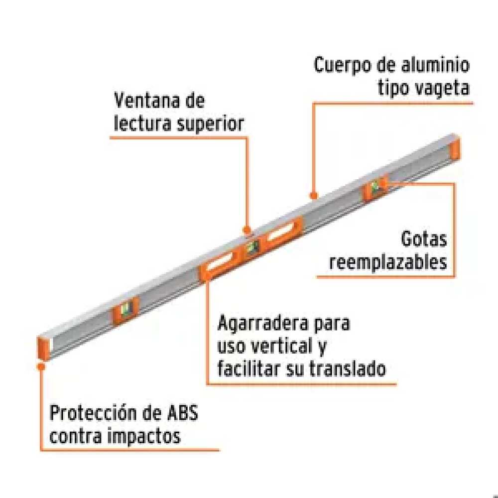 NIVEL 48" TRUPER CONSTRUCCION