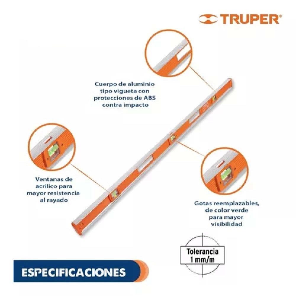 NIVEL 48" TRUPER CONSTRUCCION