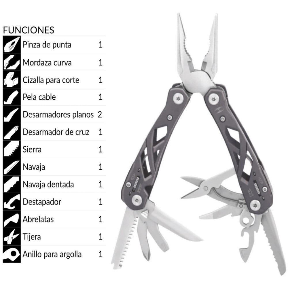 MULTIHERRAMIENTA CON 14 FUNCIONES TRUPER