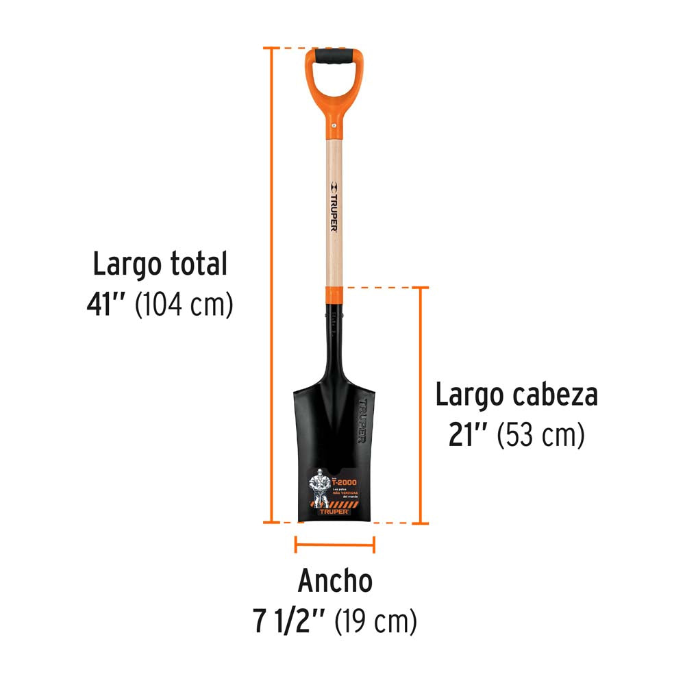 PALA ESACARRAMAN MANGO CORTO