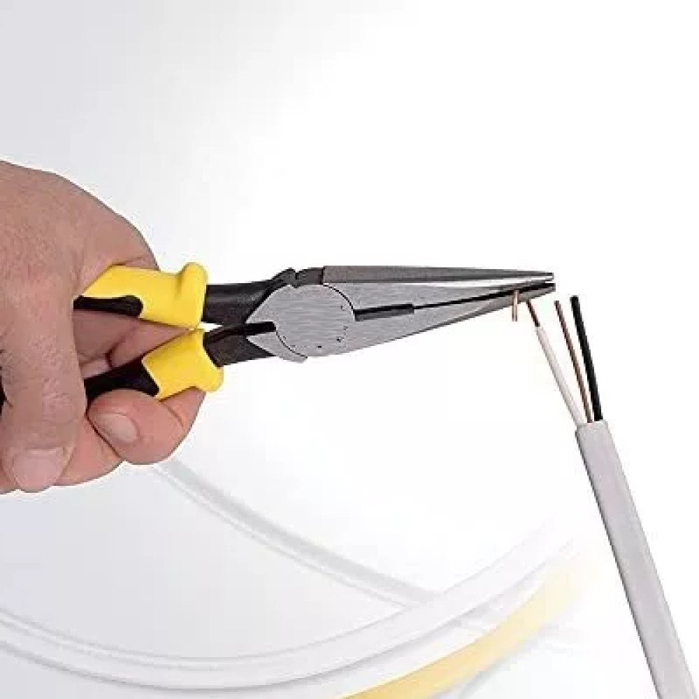 PINZA DE PUNTA Y CORTE 8" MANGO DE PVC TRUPER T203-8