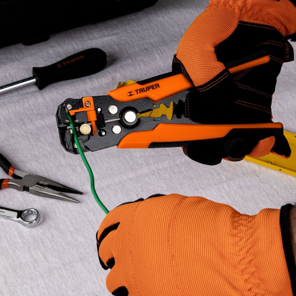 PINZAS PELACABLE AUTOM. 8 17360 PEC AUT MCA TRUPER