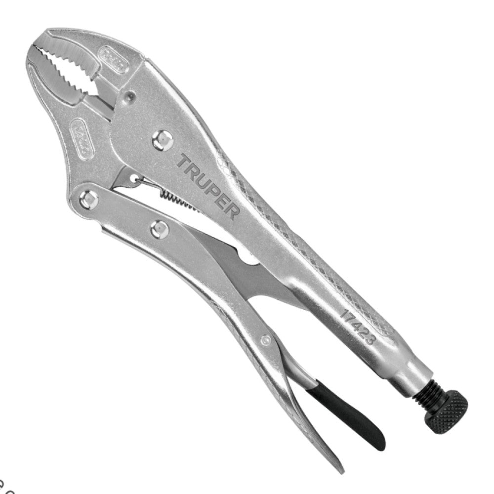 PINZA DE PRESION 7' MORDAZA CURVA TRUPER