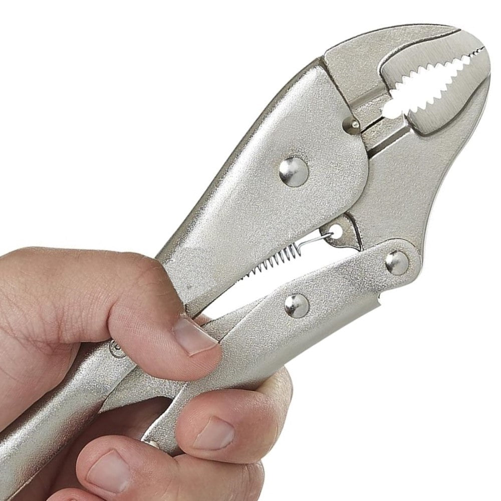 PINZA DE PRESION 7' MORDAZA CURVA TRUPER