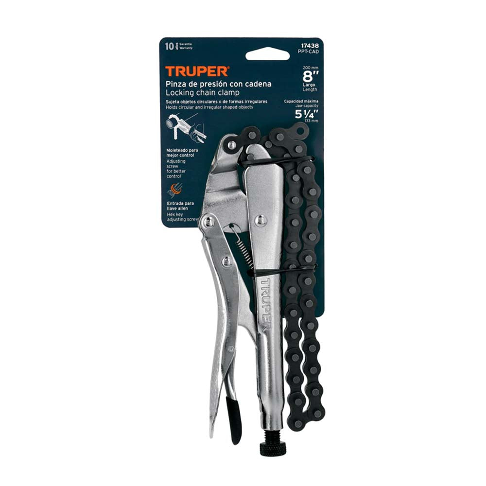 PINZA DE PRESION DE CADENA MCA TRUPER MECANICA