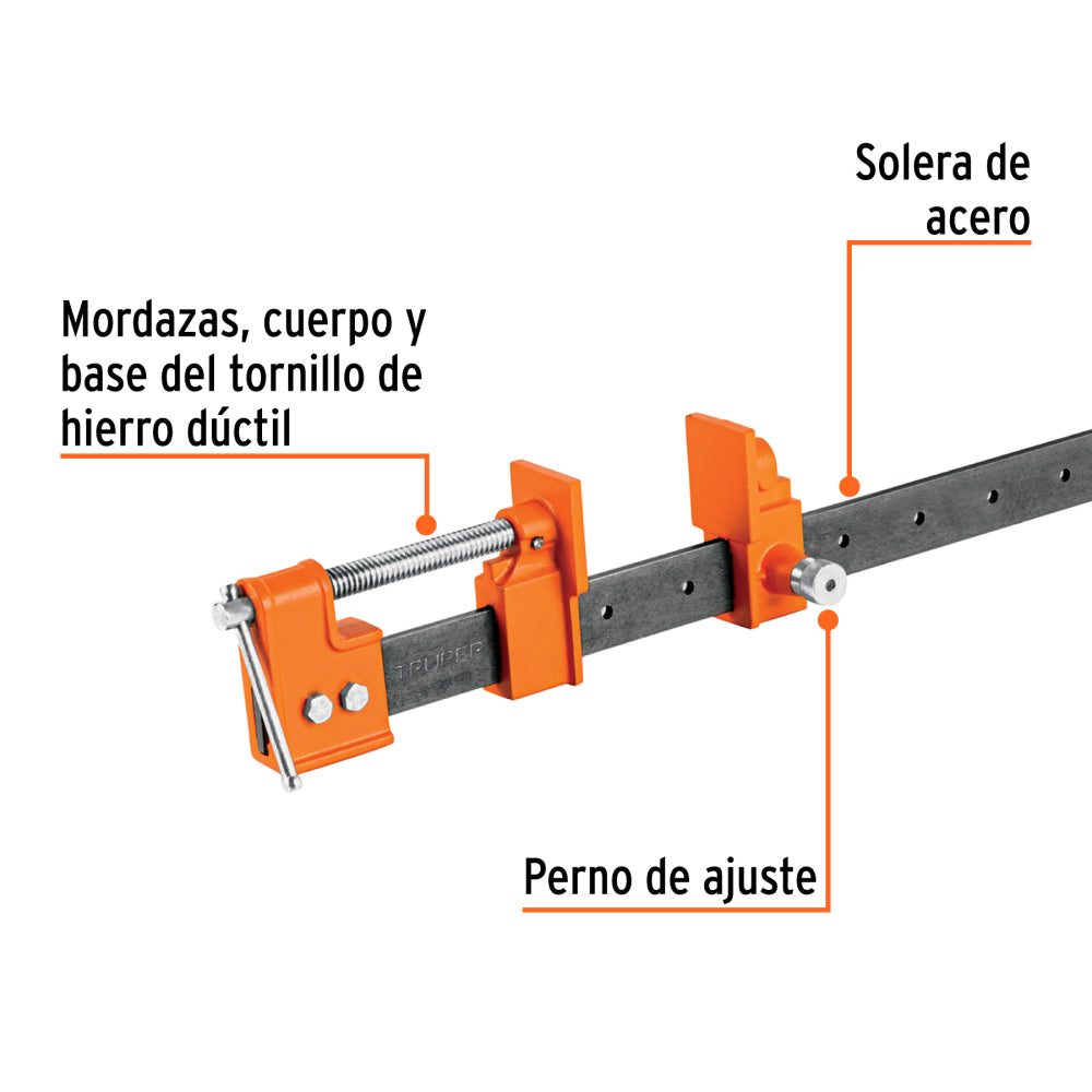 SARGENTO DE SOLERA 4 FT MCA TRUPER CONSTRUCCION
