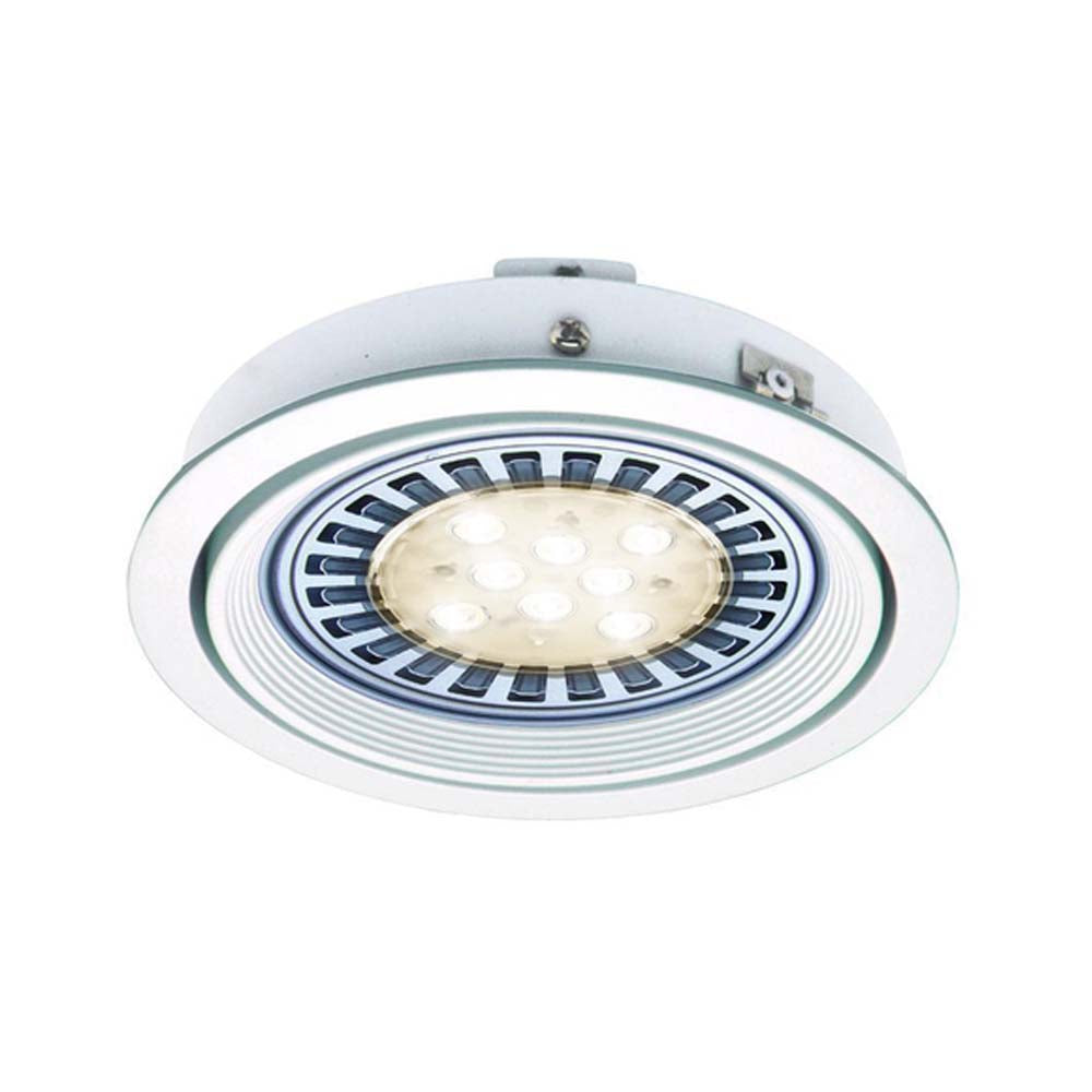 LÁMPARA EMPOTRABLE LED TECNOLITE MODULARE I 17W LUZ SUAVE CÁLIDA BASE G53 ***HAE2025***