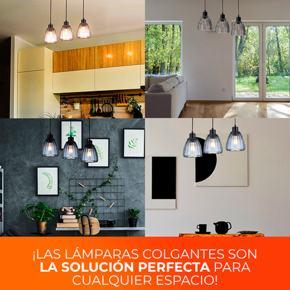 INT S/LAMPARA SUSPENDIDO 100-240IP20 N CELESTE II TECNOLITE ***HAE2025***