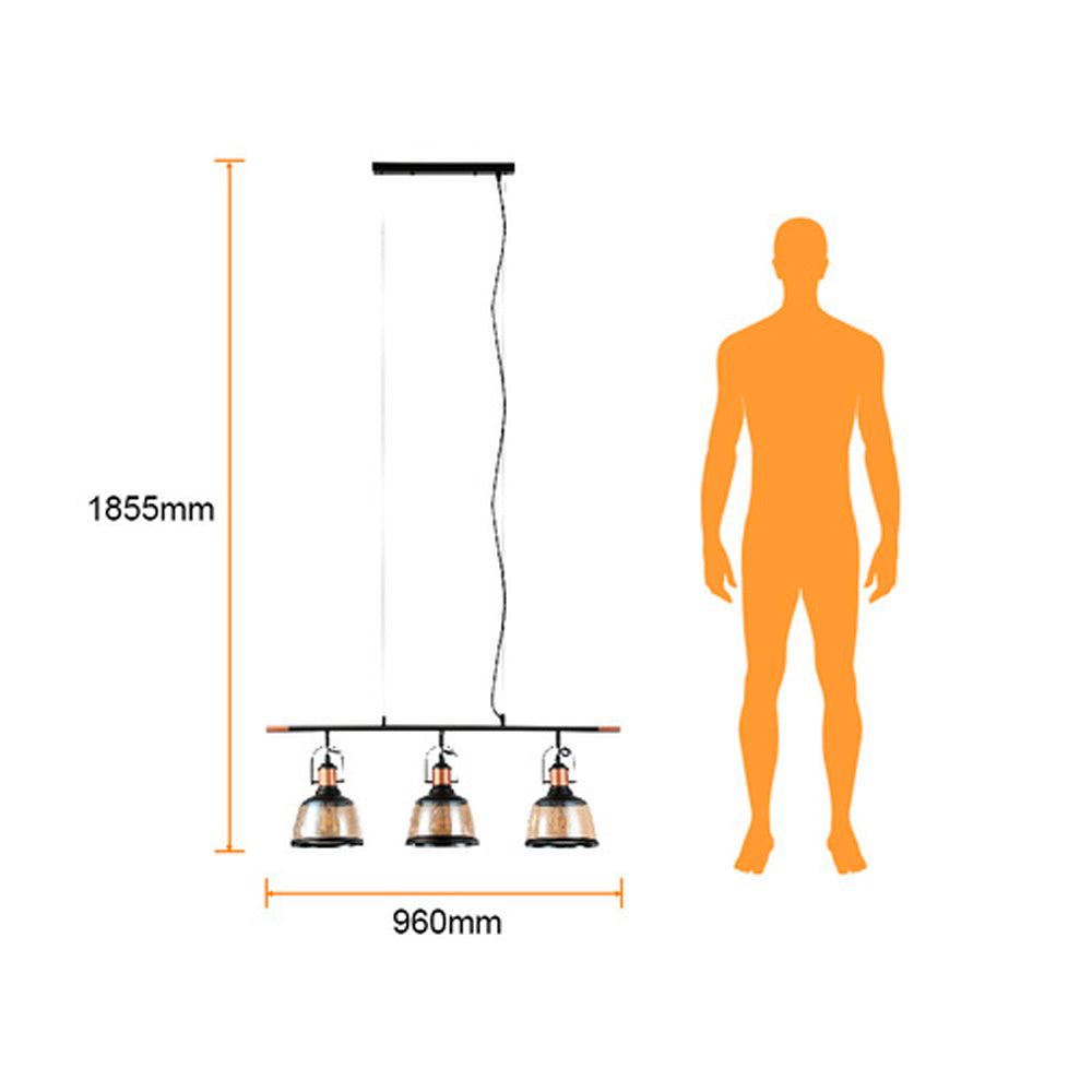 INT S/LAMPARA SUSPENDIDO 100-240IP20 N COLUMBA II TECNOLITE