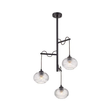 COLGANTE CRISTAL 180W. 3 BASES 1.5MTS. ALTURA DIADEM III E27 NO INCLUYE FOCOS ***TECNOLITE HAE***