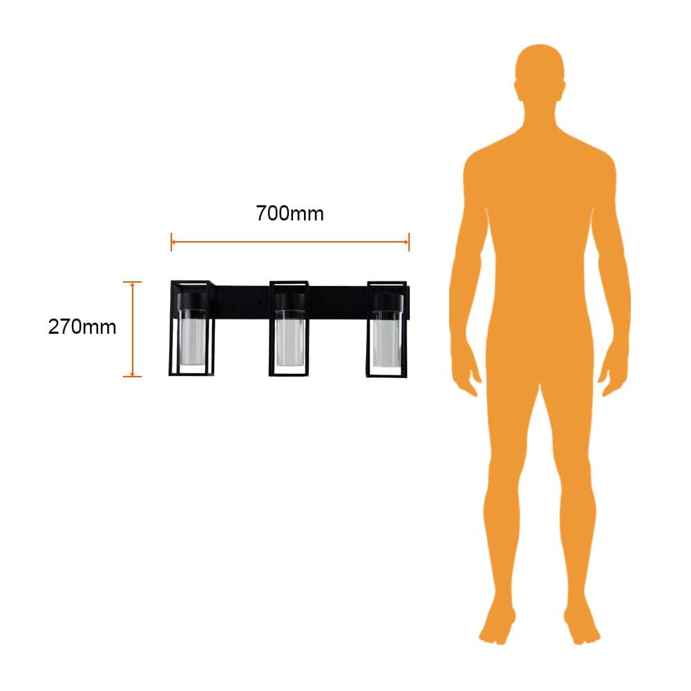 LAMPARA ARBOTANTE DE EXTERIOR COLOR NEGRO 180W VEGAIII TECNOLITE