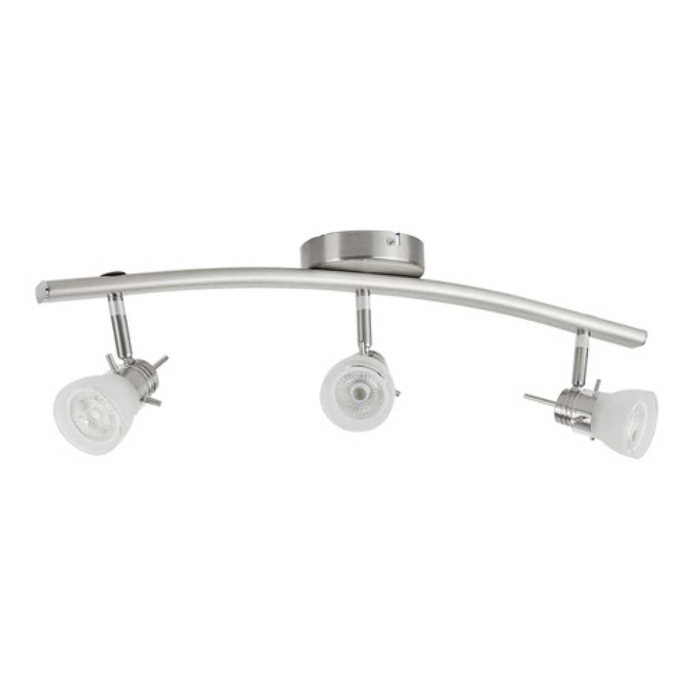 LUM. INT. SOBREP. SPOT 3X150W. 100-240V. DIRIGIBLE SATINADO BARCELO I