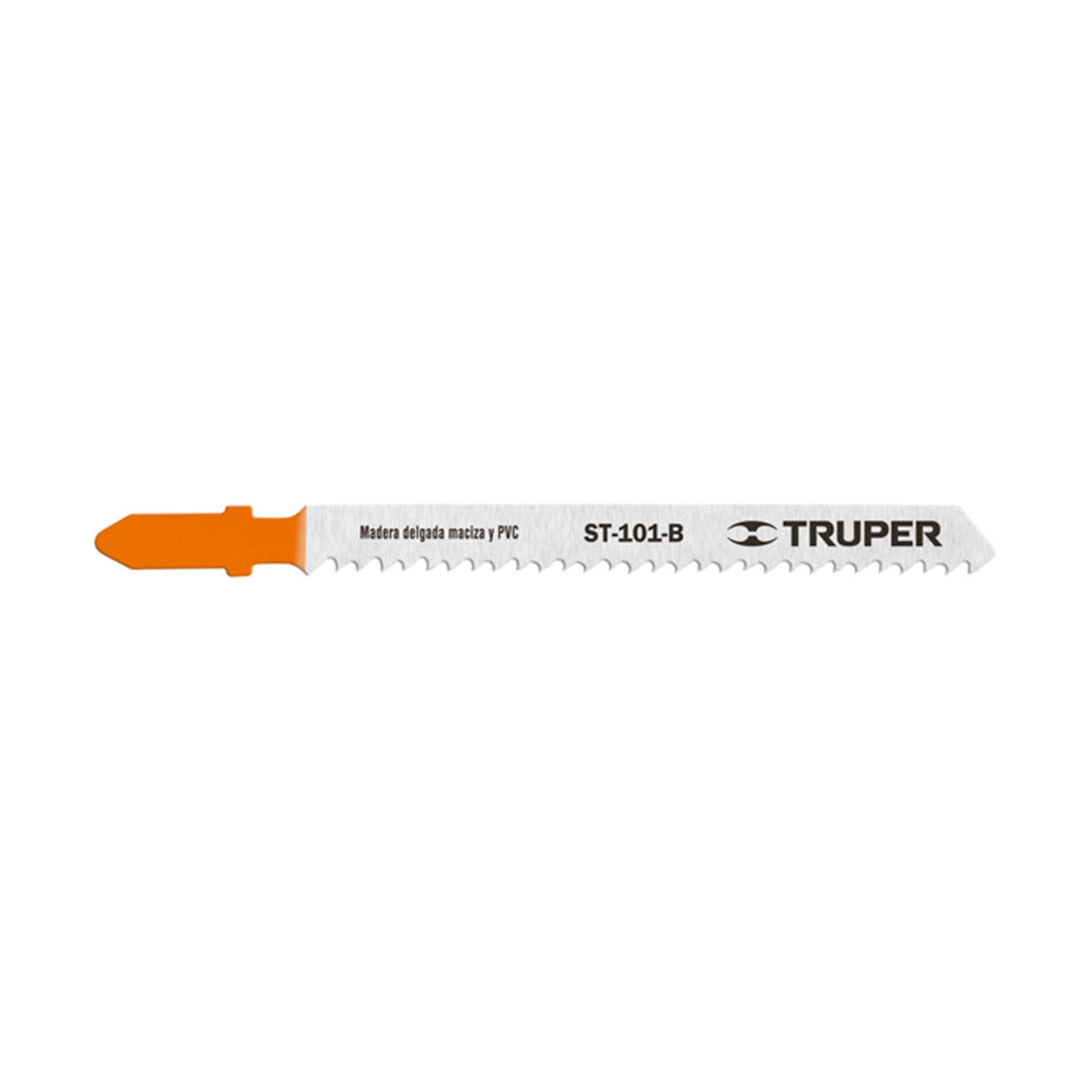 EMPAQUE 5 SEGUETAS ZANCO "T" 4" (10CMS.) 10DPP CORTE LIMPIO PARA MADERA ST-101-B 18124 TRUPER
