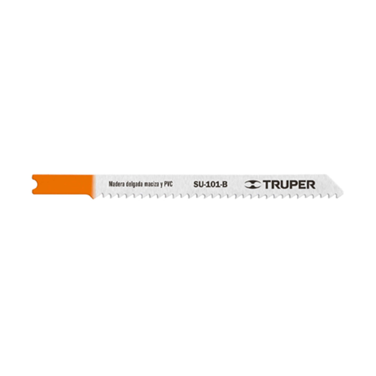 EMPAQUE 5 SEGUETAS ZANCO "U" 4" (10CMS.) 6DPP CORTE LIMPIO PARA MADERA SU-144-D 18140 TRUPER
