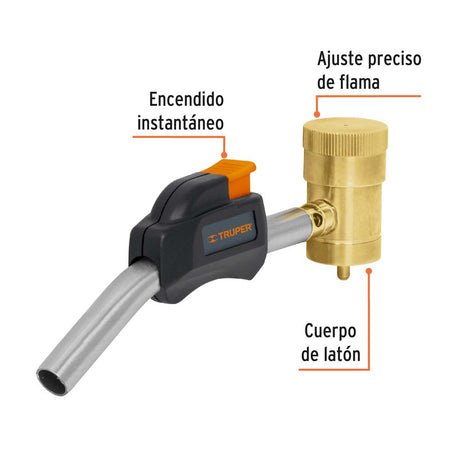 BOQUILLA ELECTRONICA PARA TANQUE DE GAS PROPANO MCA TRUPER***HASTA AGOTAR***