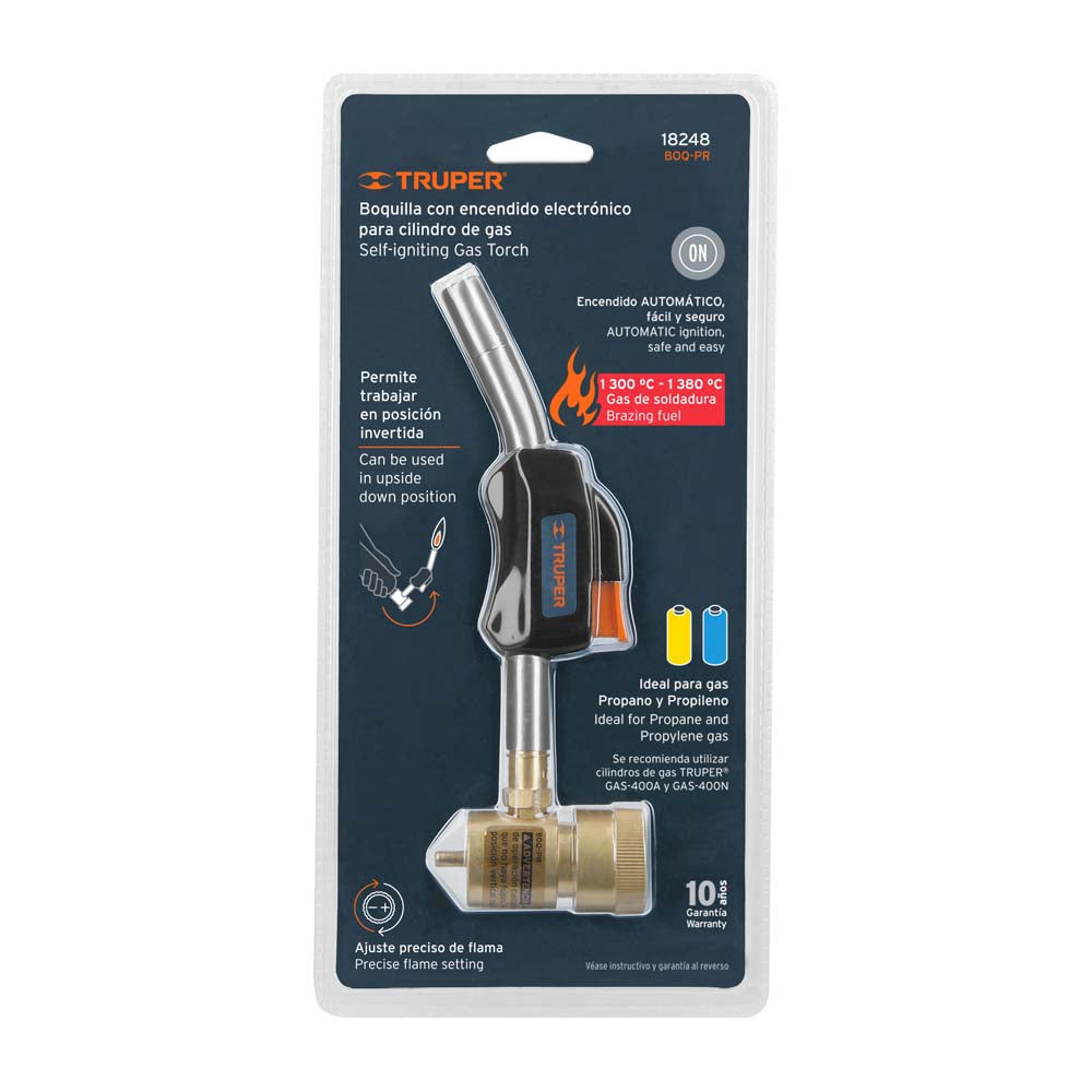 BOQUILLA ELECTRONICA PARA TANQUE DE GAS PROPANO MCA TRUPER***HASTA AGOTAR***