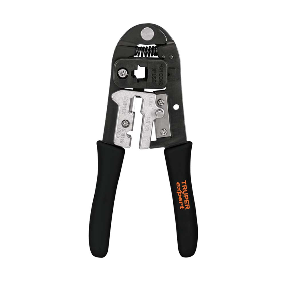 PINZA TELEF. 8 CONTACTOS RJ45 PRJ-45 TRUPER HERRAMIENTAS