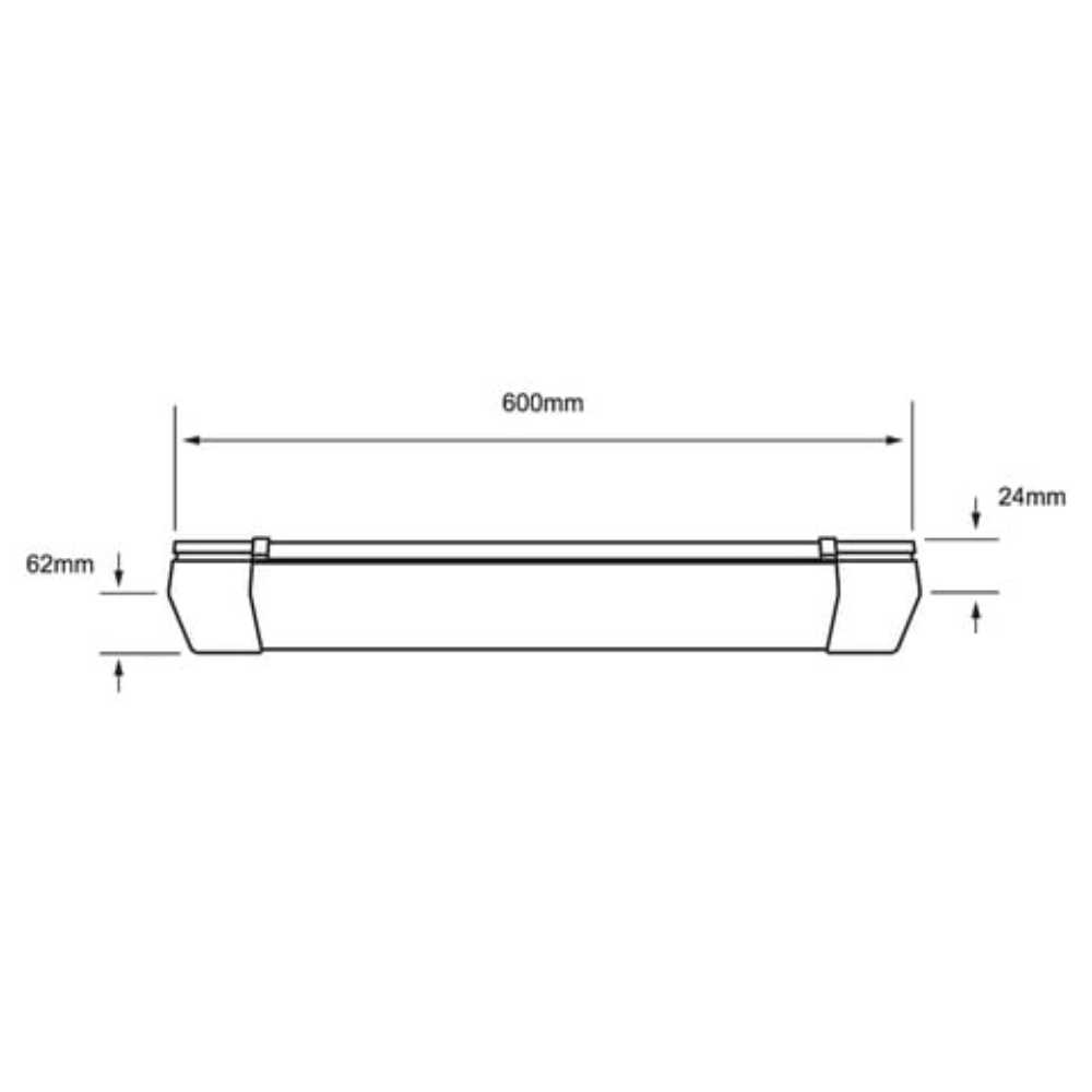 LINEAL INT LED 18W100-240V1620LM6500K B LEDA I TECNOLITE