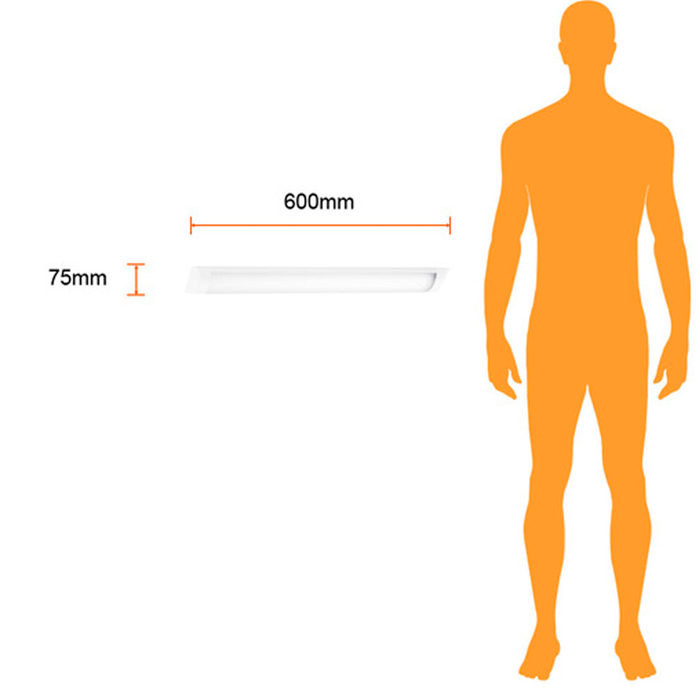 LÁMPARA LINEAL LED TECNOLITE CAPELA I PARA SOBREPONER 18W LUZ DE DÍA