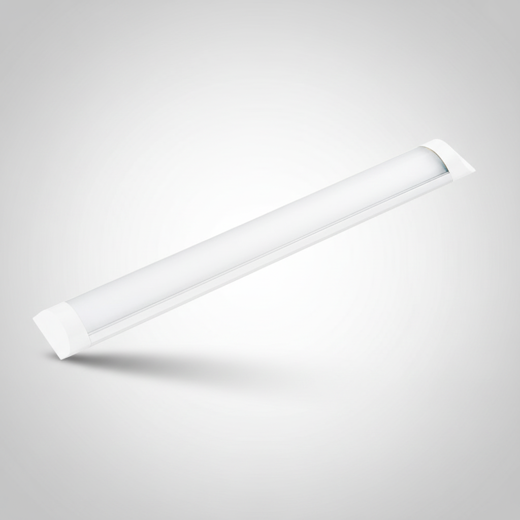 LAMPARA REGLETA LED 60 CM SOBREPONER 18 W LUZ DE DIA NO ATENUABLE LED INTEGRADO