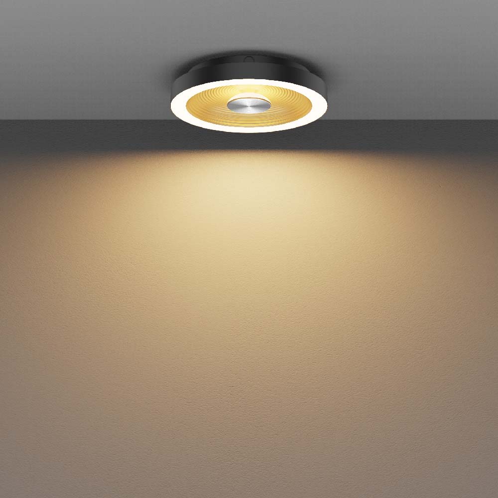 LAMPARA PLAFON LED TECHO 18W LUZ BLANCA AJUSTABLE IP54 IK06 NO ATENUABLE NGO