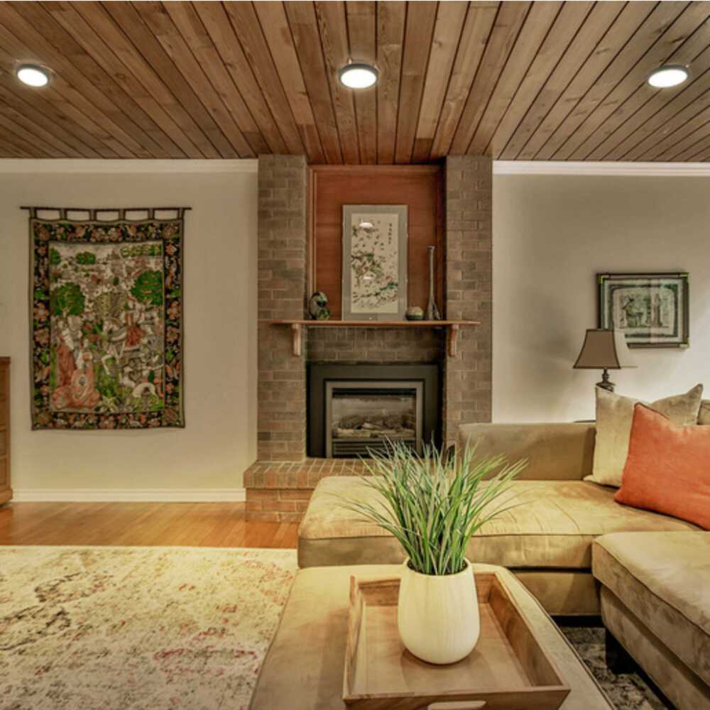 LUM LED SOBREPONER REDONDO 18W 3000K 100-240V NEGRO