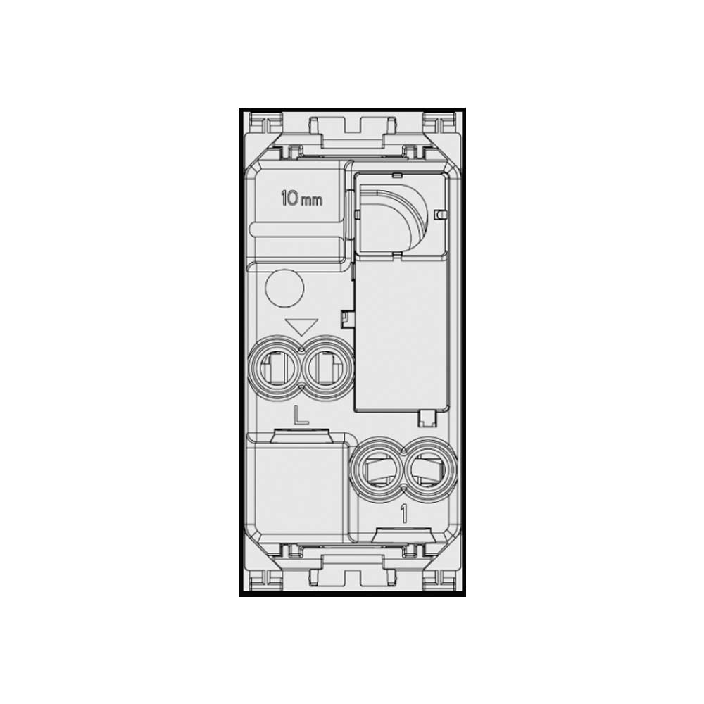 MECANISMO PULSADOR 1P NO 10A 19008.0 ARKE