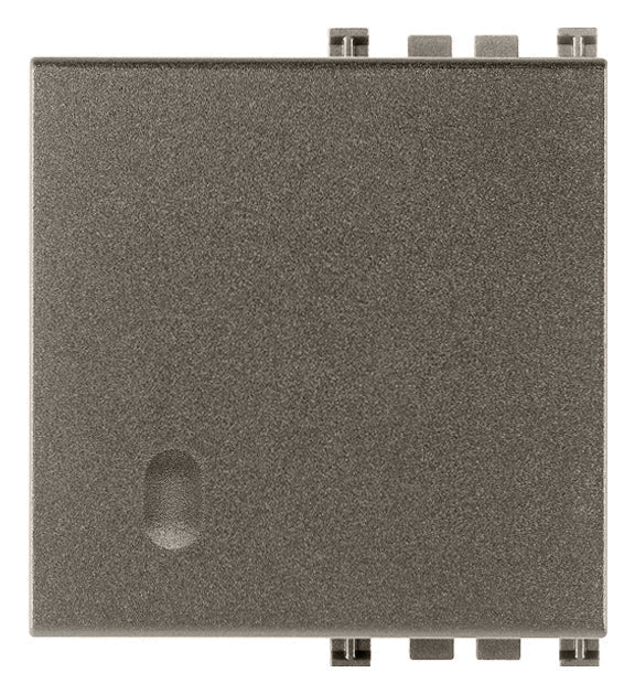 TECLA INTERCAMBIABLE 2 MOD. ILUMINABLE METAL ARKE VIMAR