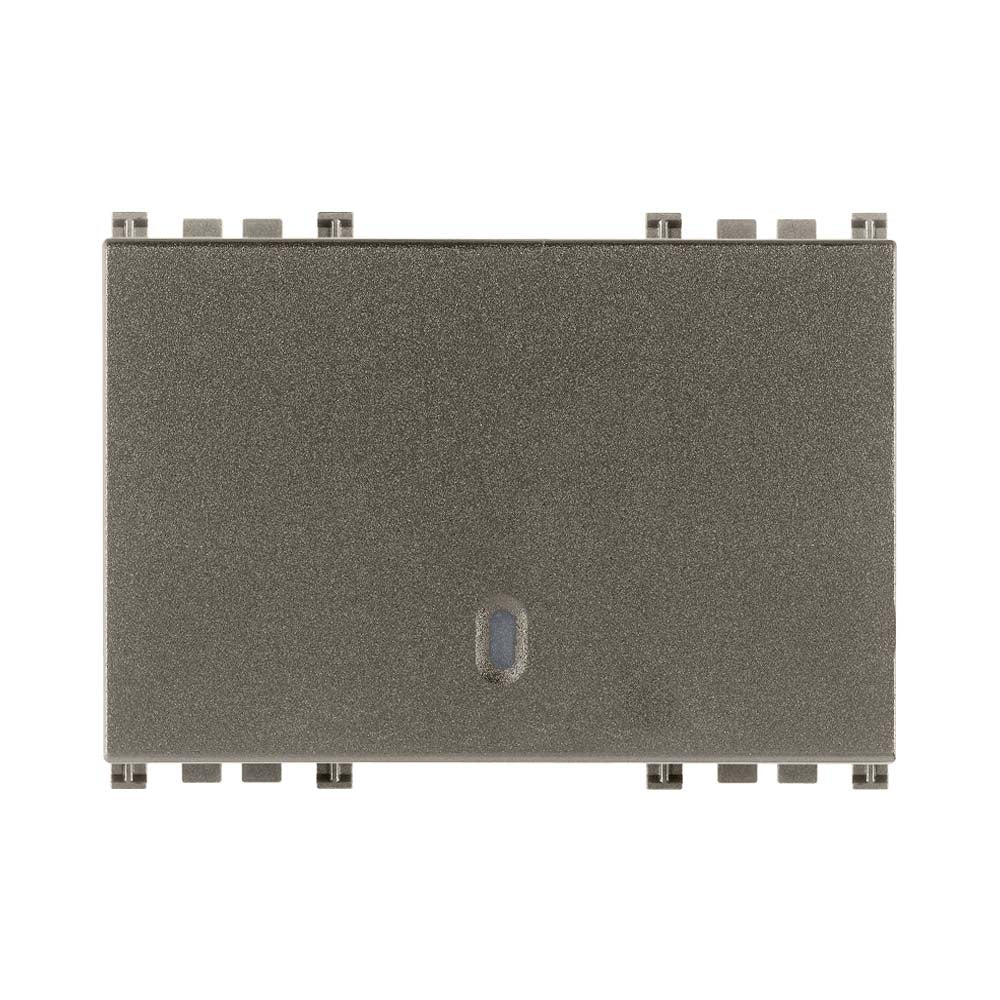 TECLA INTERCAMBIABLE 3 MOD. ILUMINABLE METAL ARKE VIMAR