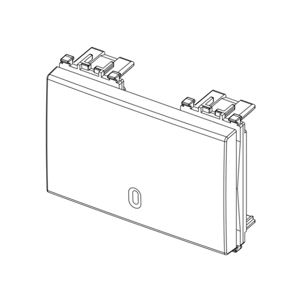 TECLA INTERCAMBIABLE 3 MOD. ILUMINABLE METAL ARKE VIMAR
