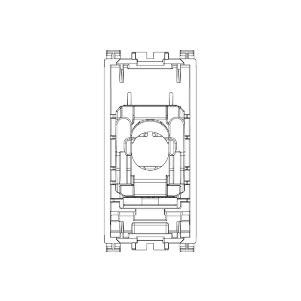 TOMA RJ45 NETSAFE CAT5E UTP METAL MCA ARKE