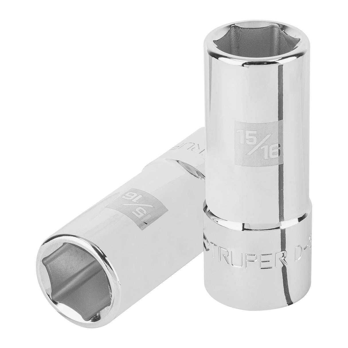 DADO LARGO DE 15/6 6 PUNTAS CUADRO 3/4 MARCA TRUPER