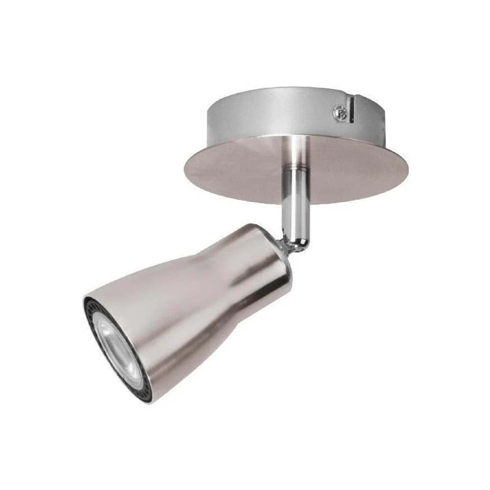 LUMINARIO DIRIGIBLE BELLA-(VITRO) PROYECTOR 1 LUZ 5W LED LUZ CALIDA