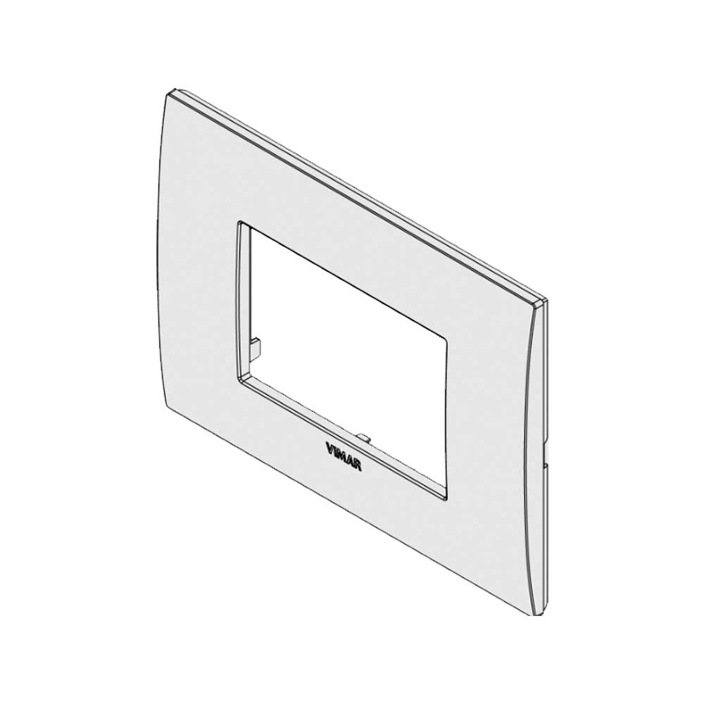 PLACA CLASSIC 3MOD.TECNOPOLIMERO METAL MCA ARKE