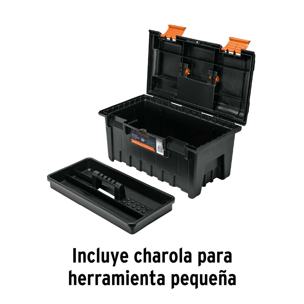 CAJA HERRAMIENTAS 19X10 1/23X10 TRUPER MECANICA ***HAE2025***