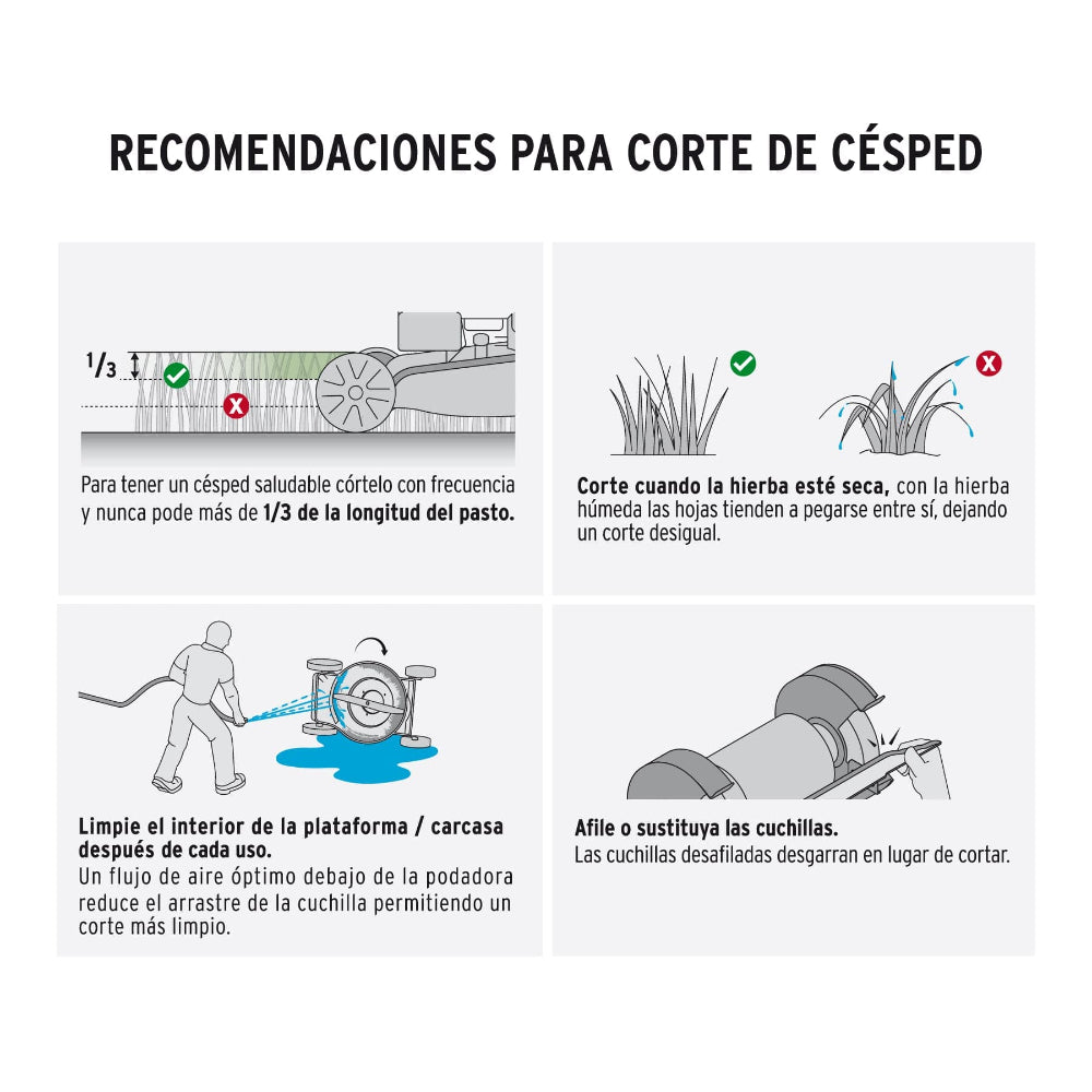 PODADORAS CON MOTOR A GASOLINA 4HP DE 18" P-418 TRUPER