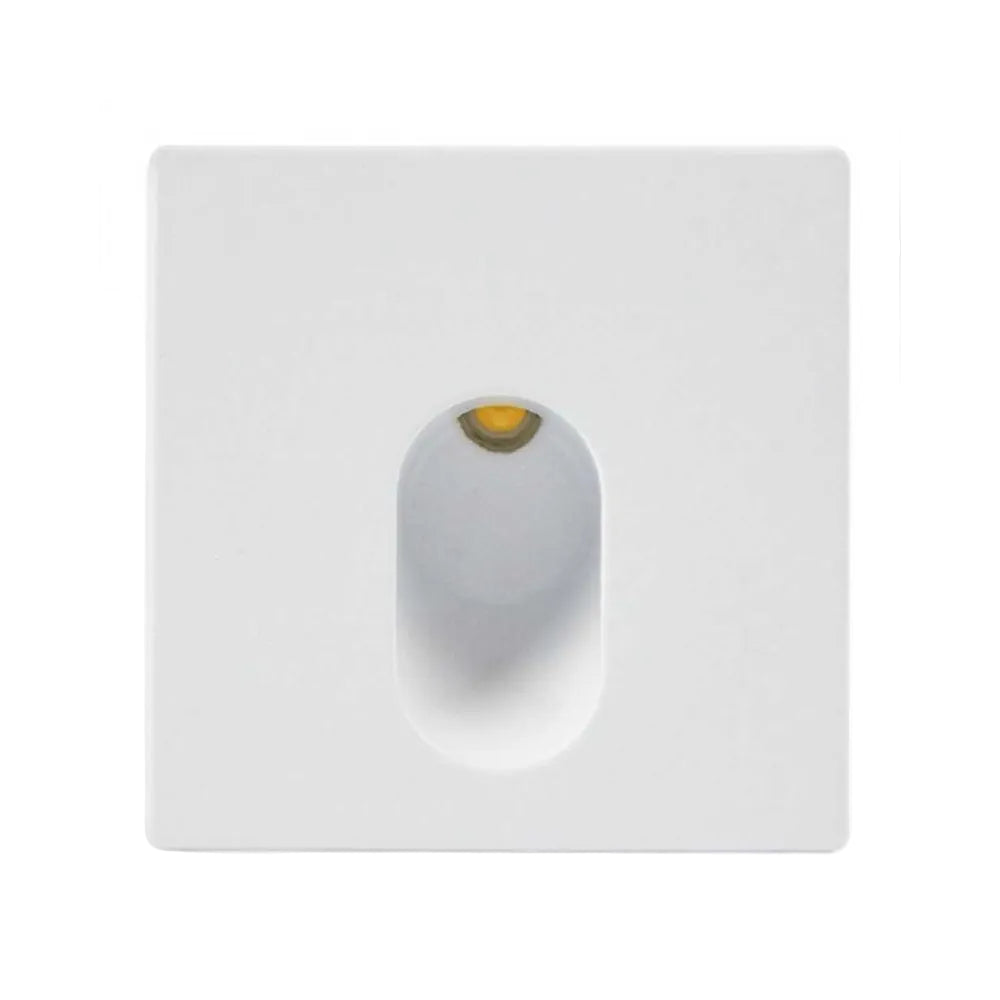 LUZ DE CORTESIA LED EMPOTRABLE 1 W LUZ CALIDA BRILLANTE NO ATENUABLE LED INTEGRADO