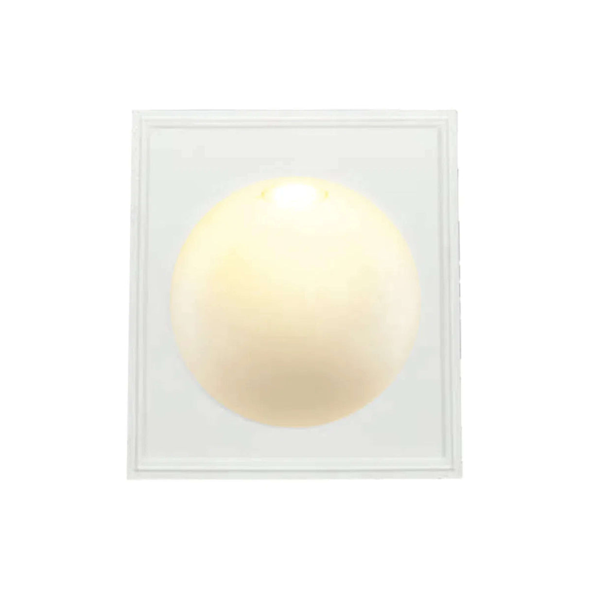 LÁMPARA DE CORTESÍA LED TECNOLITE ANIL II DE YESO 1W LUZ SUAVE CÁLIDA SIN MARCOS ***TECNOLITE HAE***