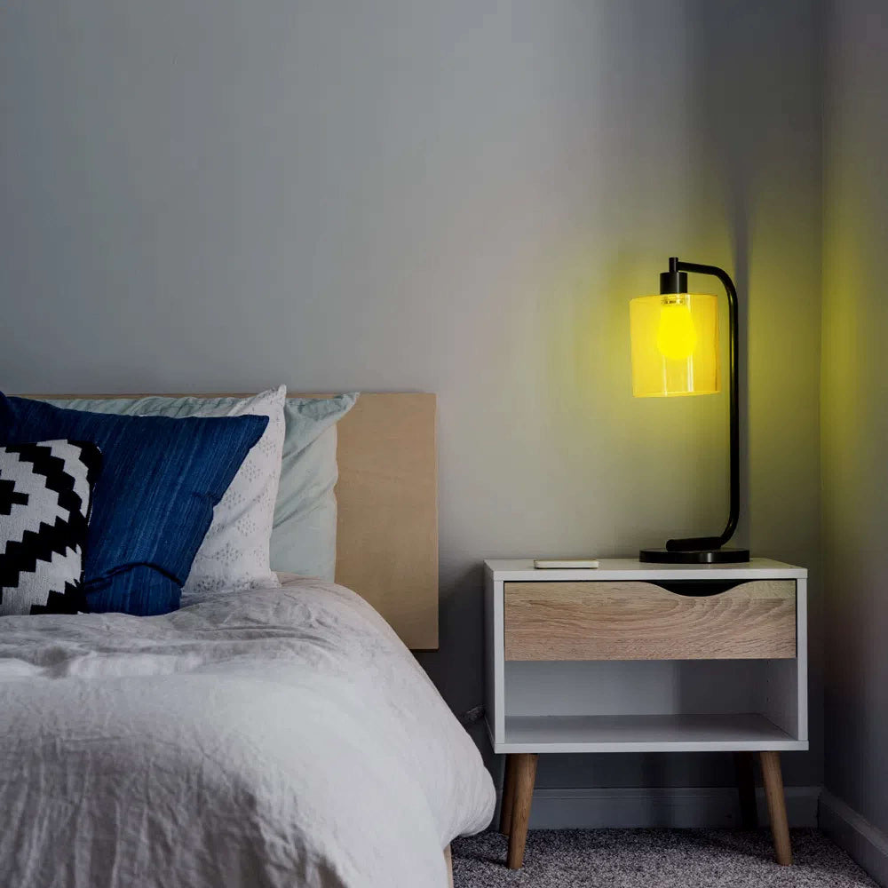 FOCO MINI LED TECNOLITE AMARILLO 1W BLISTER CON 2 PIEZAS BASE E27 ***TECNOLITE HAE***