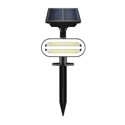 LAMPARA SOLAR CON ESTACA LED 1.6 W LUZ CALIDA BRILLANTE 2 EN 1 IP44 NO ATENUABLE 1SOLLED45DC30N