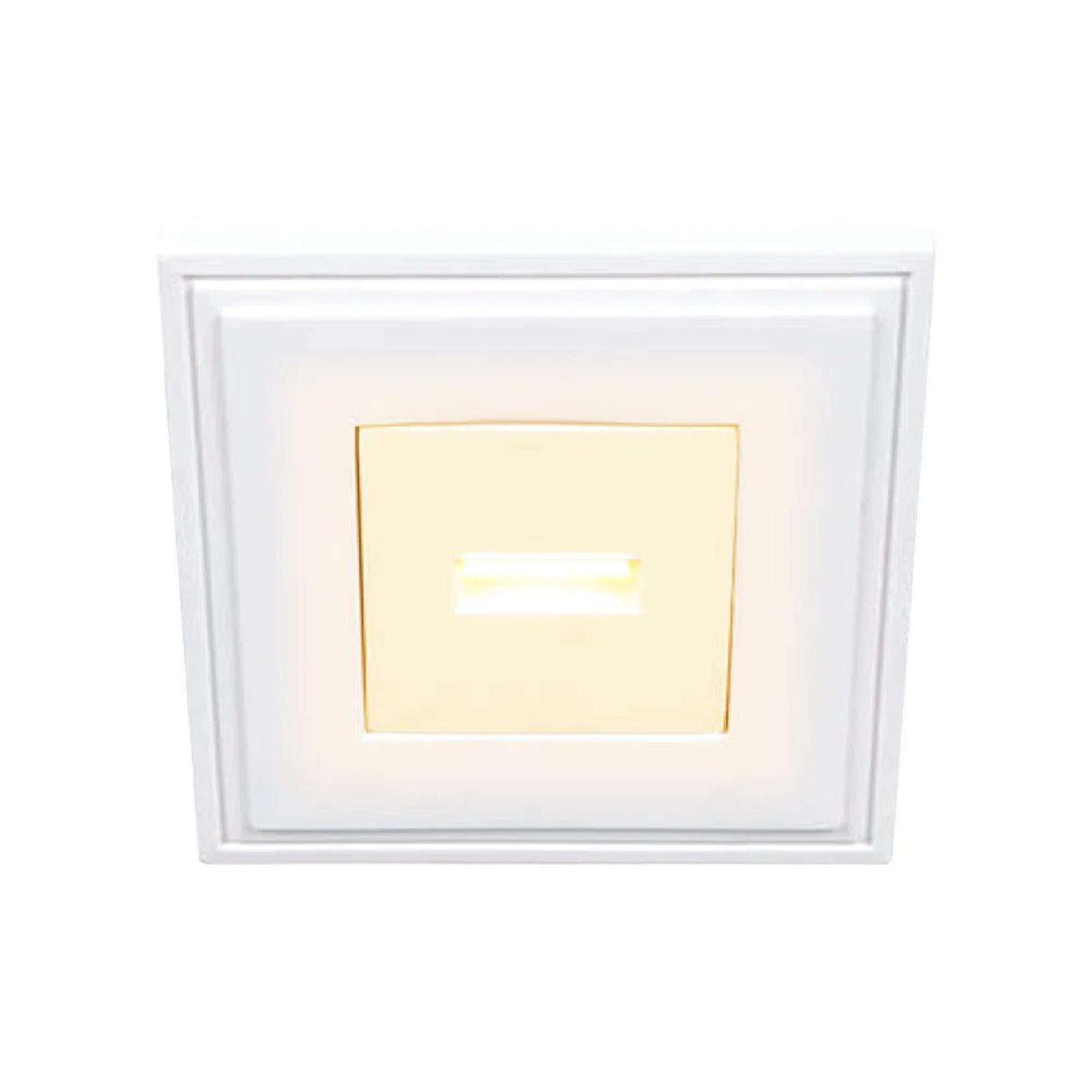 LAMPARA EMPOTRAR YESO 1W. SIN MARCO LUZ SUAVE CALIDA LED INTEGRADO CERVANTES III ***TECNOLITE HAE***