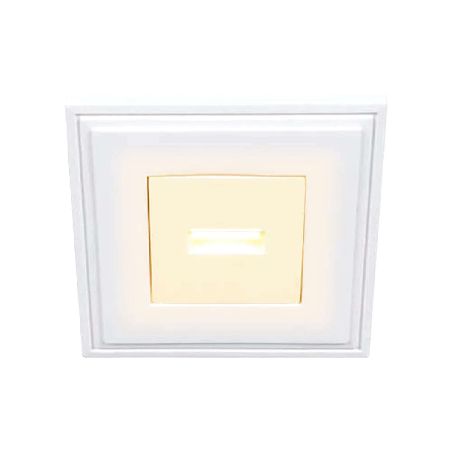 LAMPARA EMPOTRAR YESO 1W. SIN MARCO LUZ SUAVE CALIDA LED INTEGRADO CERVANTES III ***TECNOLITE HAE***