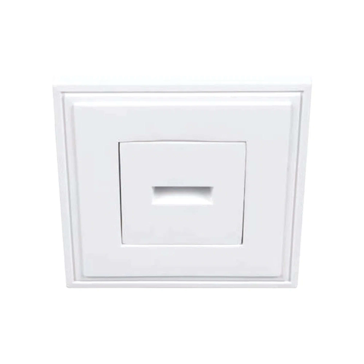 LAMPARA EMPOTRAR YESO 1W. SIN MARCO LUZ SUAVE CALIDA LED INTEGRADO CERVANTES III ***TECNOLITE HAE***