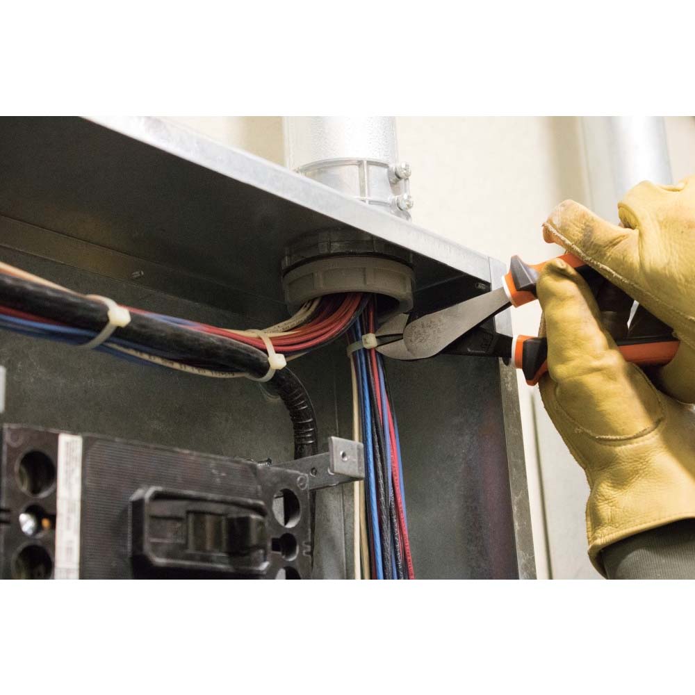 PINZAS AISLADAS ELECTRICISTA CORTE DIAGONAL. 9" KLEIN