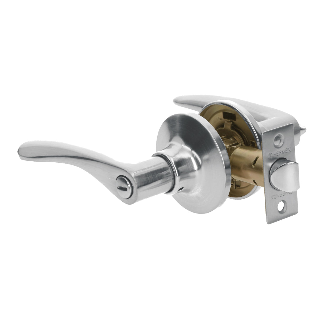 MANIJA DE BAÑO CROMO MATE MCA PRETUL 20037